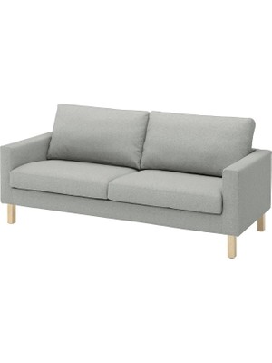 IKEA Gri Şık Kanepe - 3'lü Kanepe