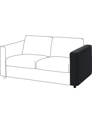 IKEA Mavi Konforlu Kanepe - Kanepe Kolçağı