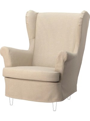 IKEA Bej Konforlu Kanepe - Tekli Koltuk Kılıfı