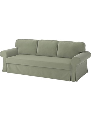 IKEA Gri Konforlu Kanepe - 3'lü Yataklı Kanepe