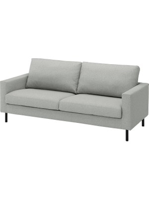 IKEA Gri Modern Kanepe - 3'lü Kanepe