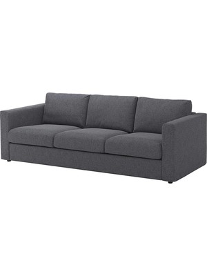 IKEA Gri Ferah Kanepe - 3'lü Kanepe
