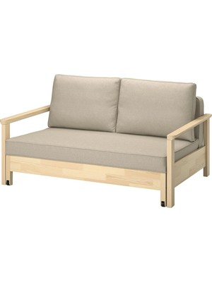 IKEA Bej Modern Kanepe - 2'li Yataklı Kanepe
