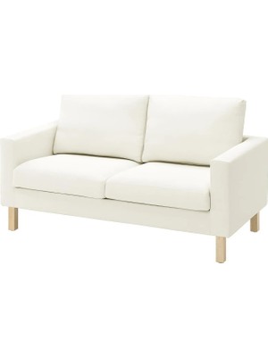 IKEA Beyaz Rahat Kanepe - 2'li Kanepe