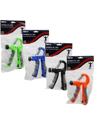 K-yonlineticaret Egzersiz Yayı Ayarlı - Sayaçlı El Yayı 5-60KG Direnç (5501)