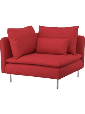 IKEA Kırmızı Modern Kanepe - Köşe Koltuk