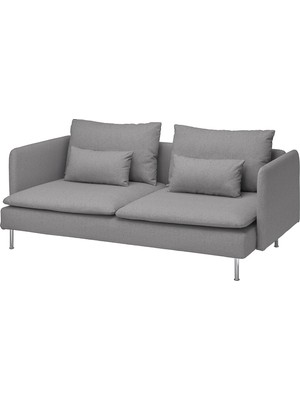 IKEA Gri Ferah Kanepe - 3'lü Kanepe