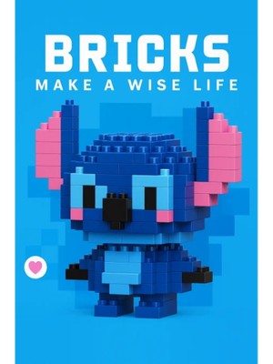 Venüs Shopping Bricks Stitch Mini LEGO Figürü