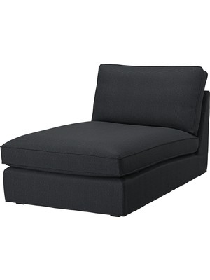 IKEA Antrasit Şık Kanepe - Uzanma Koltuğu