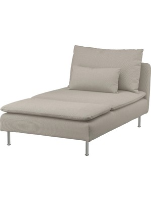 IKEA Bej Şık Kanepe - Uzanma Koltuğu