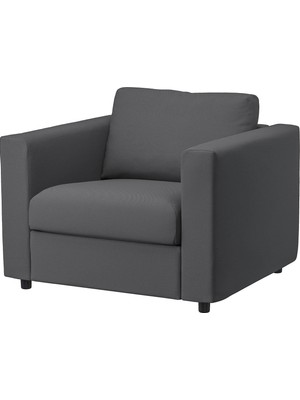 IKEA Gri Şık Kanepe - Tekli Koltuk