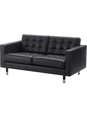 IKEA Beyaz Modern Kanepe - 2'li Deri Kanepe