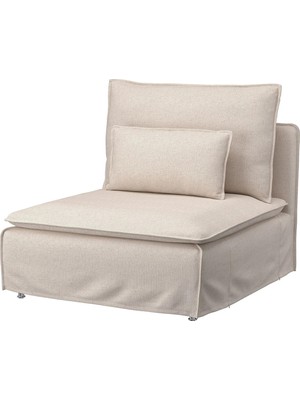 IKEA Ekru Modern Kanepe - Tekli Koltuk