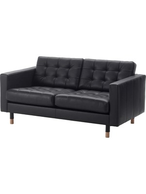 IKEA Beyaz Lüks Kanepe - 2'li Deri Kanepe