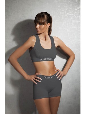 Doreanse Füme Sportive Sporcu Sütyen 14110