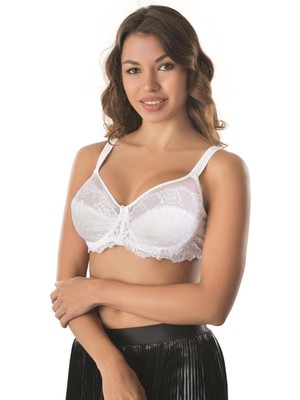 Beyaz Mı Emay 170 B Balenli Brode Toparlayıcı Sütyen