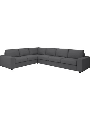 IKEA Gri Modern Kanepe - 5'li Köşe Kanepe