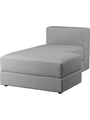 IKEA Gri Konforlu Kanepe - Uzanma Koltuğu