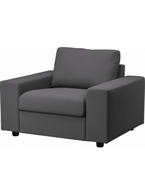 IKEA Gri Rahat Kanepe - Tekli Koltuk