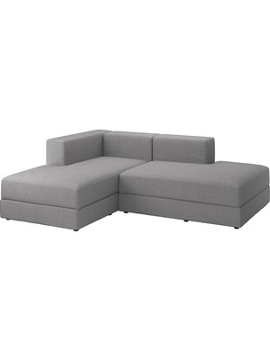 IKEA Gri Lüks Kanepe - Köşe Kanepe