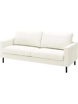 IKEA Beyaz Lüks Kanepe - 3'lü Kanepe