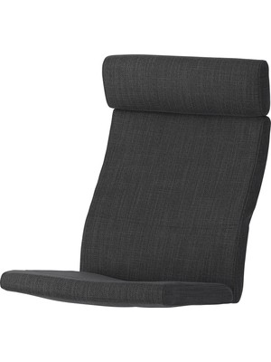 IKEA Antrasit Lüks Berjer Koltuk - Sallanan Koltuk Minderi