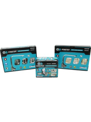 K-yonlineticaret 3lü Kare Set Aç Kapa Krom Batarya Musluk Filtreli Kare Banyo+Kare Evye Mutfak+Kare Lavabo (5501)