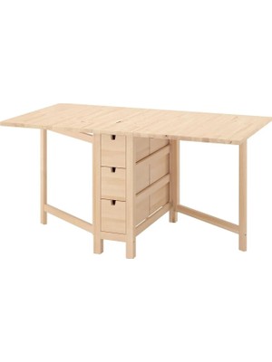 IKEA Huş Sağlam Yemek Masası - Katlanır Mutfak Masası