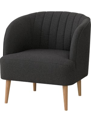 IKEA Koyu Gri Lüks Berjer Koltuk