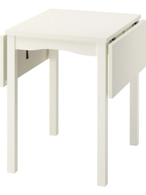 IKEA Beyaz Sağlam Yemek Masası - Katlanır Mutfak Masası