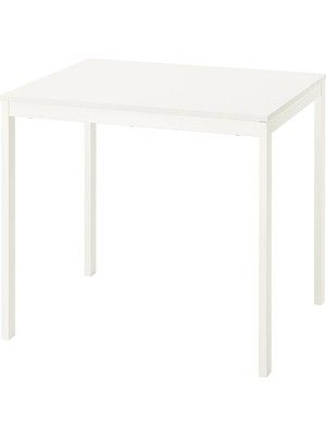 IKEA Beyaz Geniş Yemek Masası - Açılır Mutfak Masası