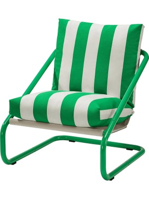 IKEA Beyaz Modern Berjer Koltuk - Tekli Koltuk