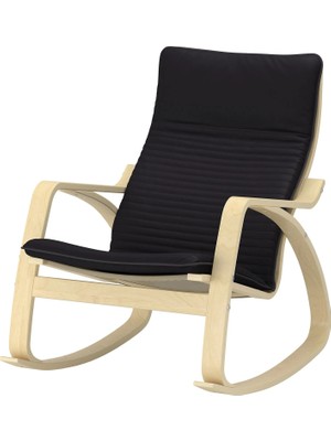 IKEA Siyah Rahat Berjer Koltuk - Sallanan Koltuk