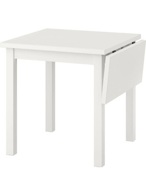 IKEA Beyaz Geniş Yemek Masası - Katlanır Mutfak Masası