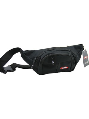K-yonlineticaret Bel Çantası 4 Fermuarlı Bölme   11 x 9 x 30CM (5501)