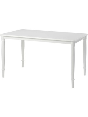IKEA Beyaz Sağlam Yemek Masası - Mutfak Masası