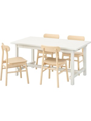 IKEA Beyaz Sağlam Yemek Masası - Yemek Masası Takımı