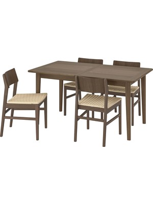 IKEA Kahverengi Geniş Yemek Masası - Yemek Masası Takımı