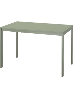 IKEA Yeşil Geniş Yemek Masası - Açılır Yemek Masası