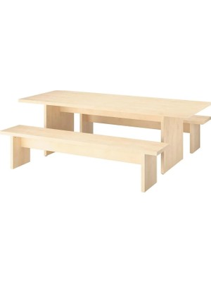 IKEA Huş Modern Yemek Masası - Yemek Masası Takımı