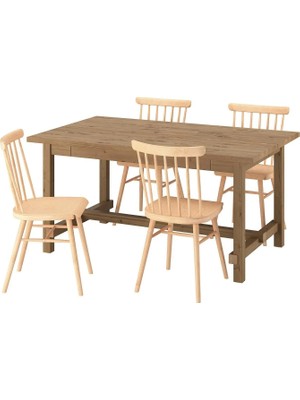 IKEA Beyaz Zarif Yemek Masası - Yemek Masası Takımı