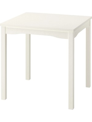 IKEA Beyaz Sağlam Yemek Masası - Mutfak Masası