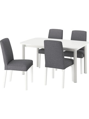 IKEA Beyaz Sağlam Yemek Masası - Yemek Masası Takımı