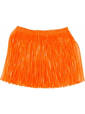 Senka Mey Ithalat® Neon Turuncu Hawaii Parti Eteği 40 cm
