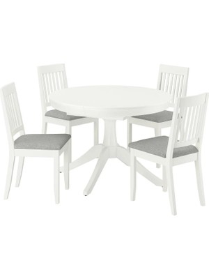 IKEA Beyaz Şık Yemek Masası - Yemek Masası Takımı