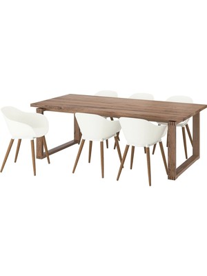 IKEA Beyaz Geniş Yemek Masası - Yemek Masası Takımı