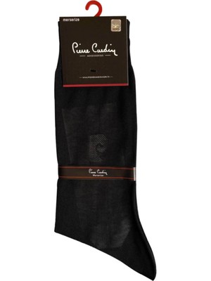 Pierre Cardin % 100 Merserize Çorap Siyah 41-44
