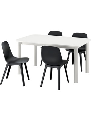 IKEA Beyaz Geniş Yemek Masası - Yemek Masası Takımı