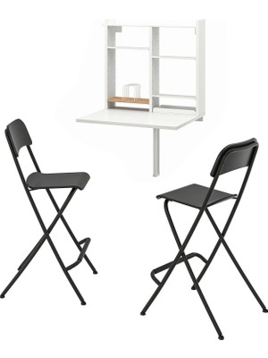 IKEA Beyaz Modern Yemek Masası - Mutfak Masası Takımı