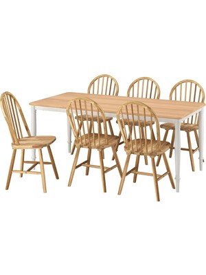 IKEA Çok Renkli Sağlam Yemek Masası - Yemek Masası Takımı